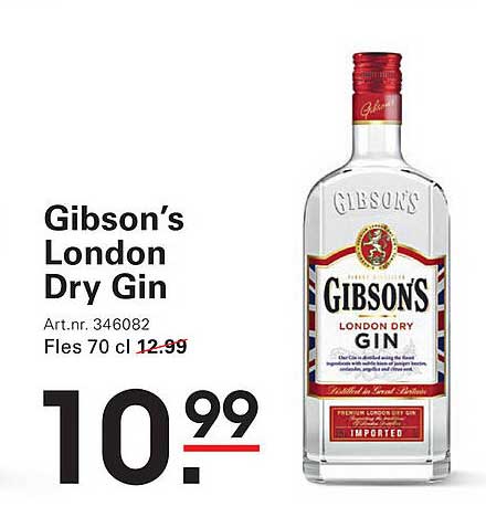 Gibson’s London Dry Gin