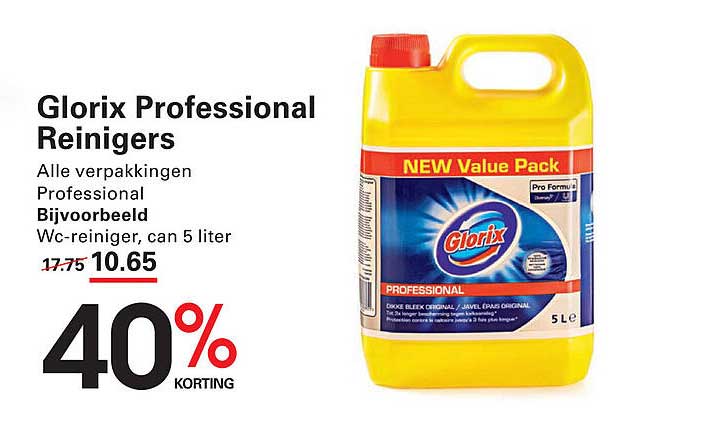 Glorix Professional Reinigers