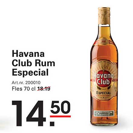 Havana Club Rum Especial