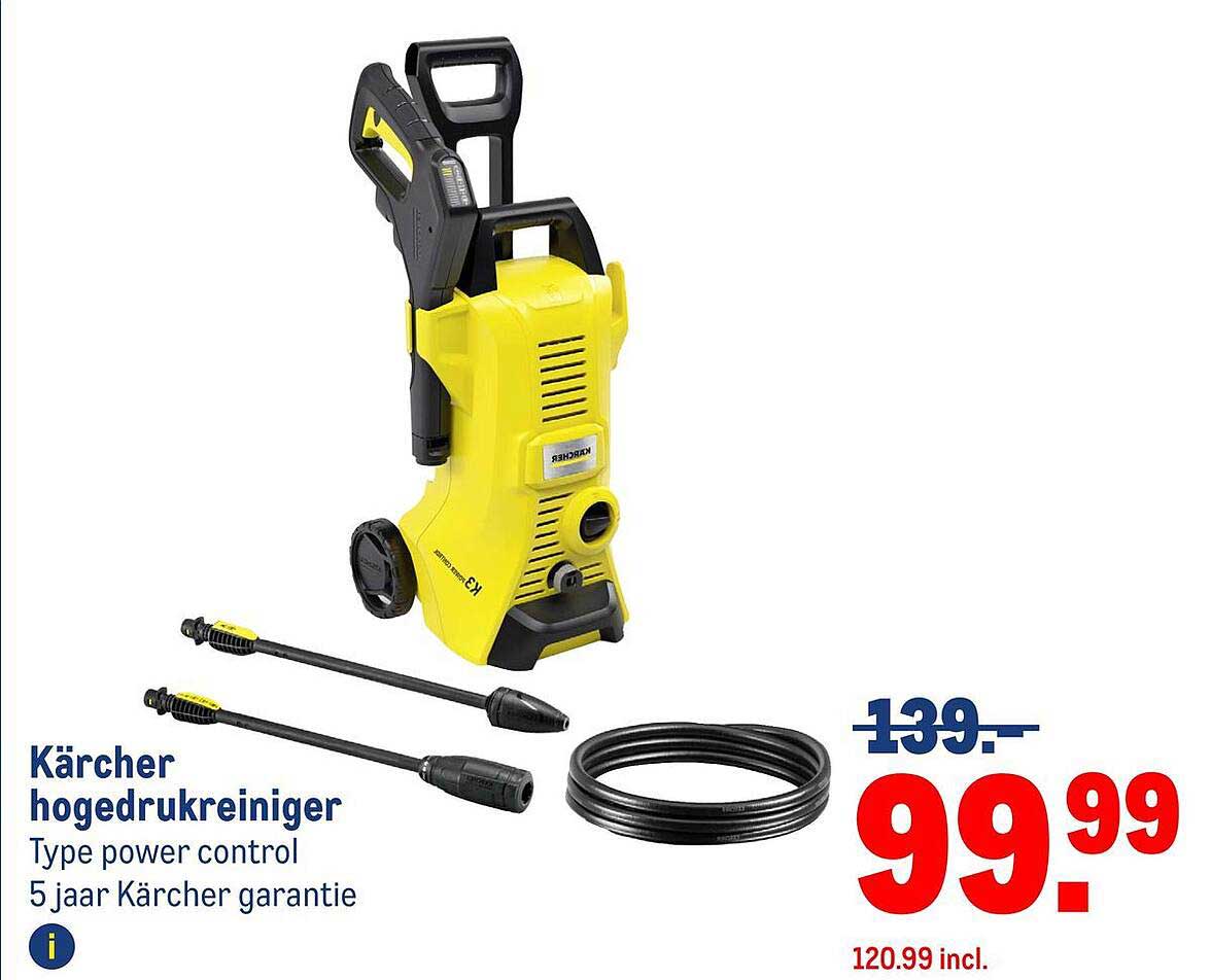 Kärcher hogedrukreiniger Type power control