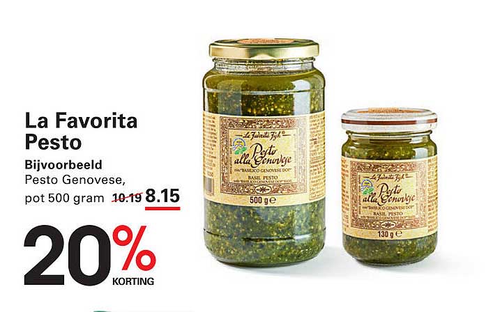La Favorita Pesto