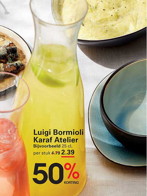 Luigi Bormioli Karaf Atelier
