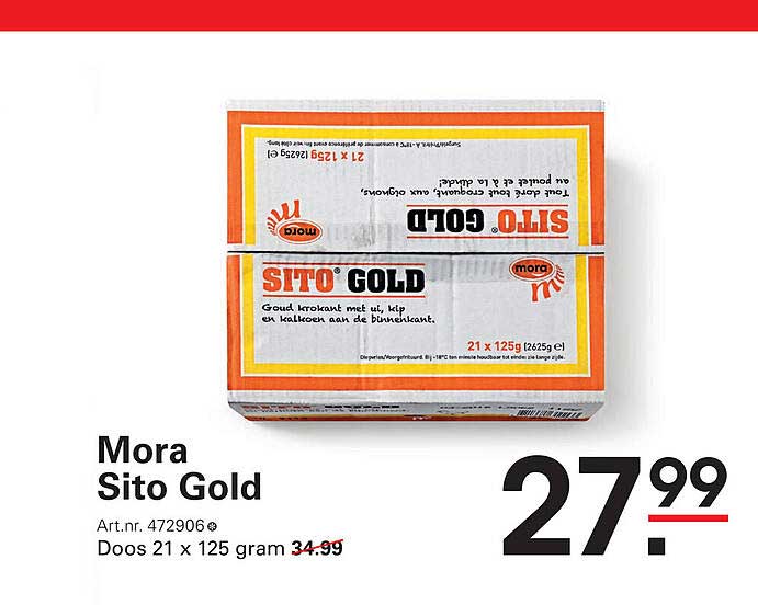 Mora Sito Gold