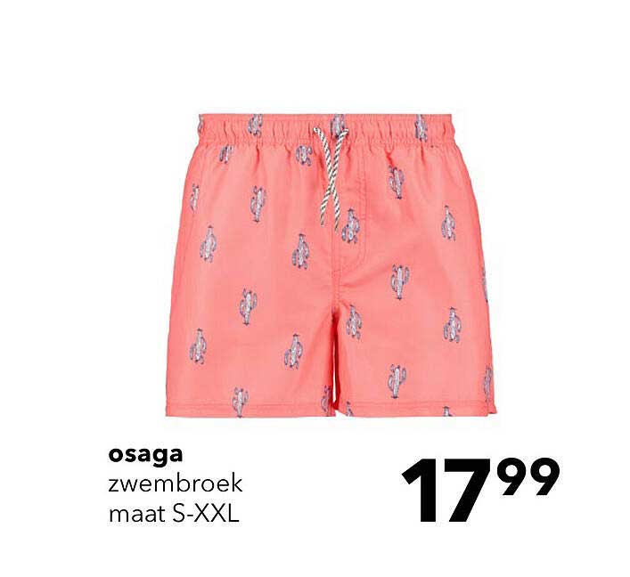 Osaga zwembroek maat S-XXL