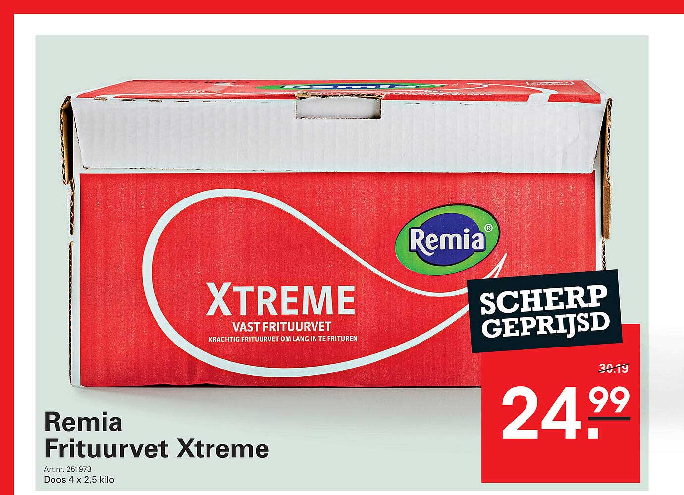 Remia Frituurvet Xtreme