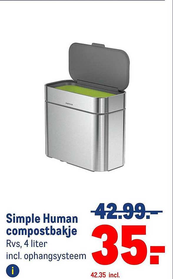 Simple Human compostbakje