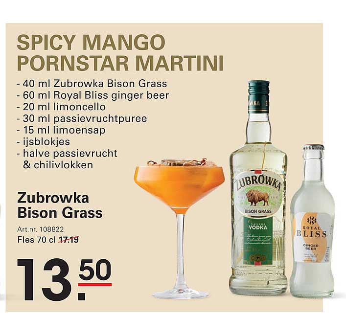SPICY MANGO PORNSTAR MARTINI