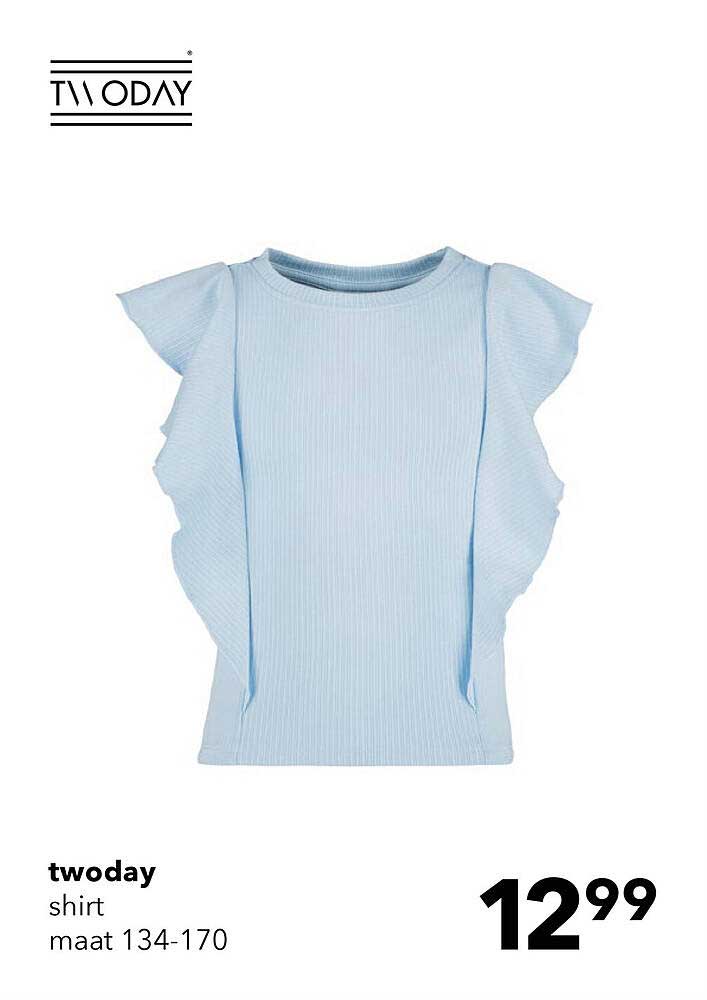 twoday shirt maat 134-170