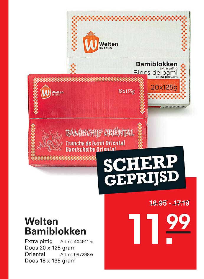 Welten Bamilokken Extra Pittig