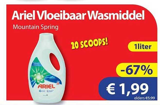 Ariel Vloeibaar Wasmiddel