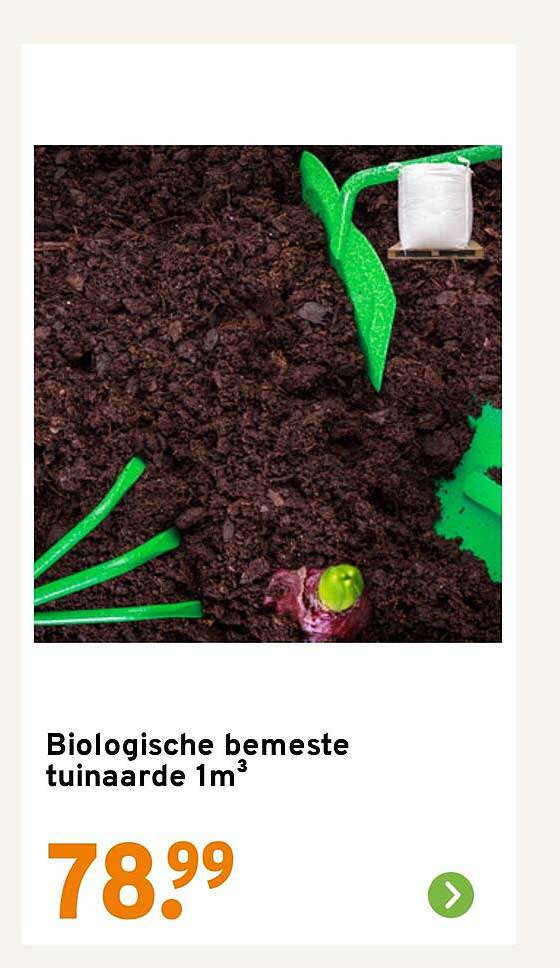 Biologische bemeste tuinaarde 1m³