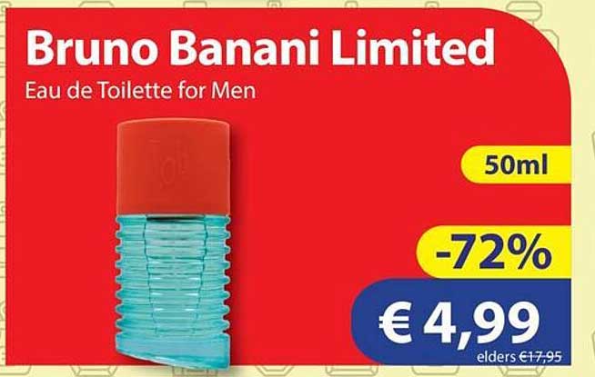 Bruno Banani Limited Eau de Toilette for Men