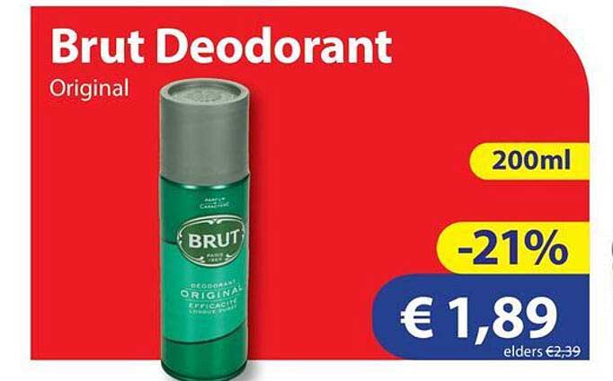 Brut Deodorant Original 200ml