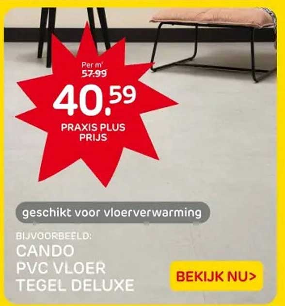 CANDO PVC VLOER TEGEL DELUXE