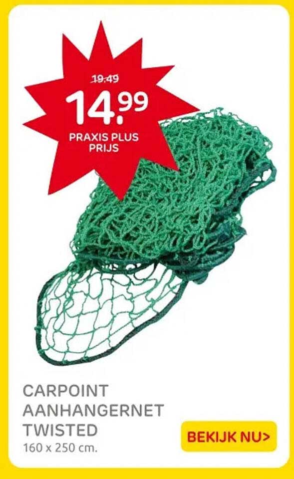 CARPOINT AANHANGERNET TWISTED