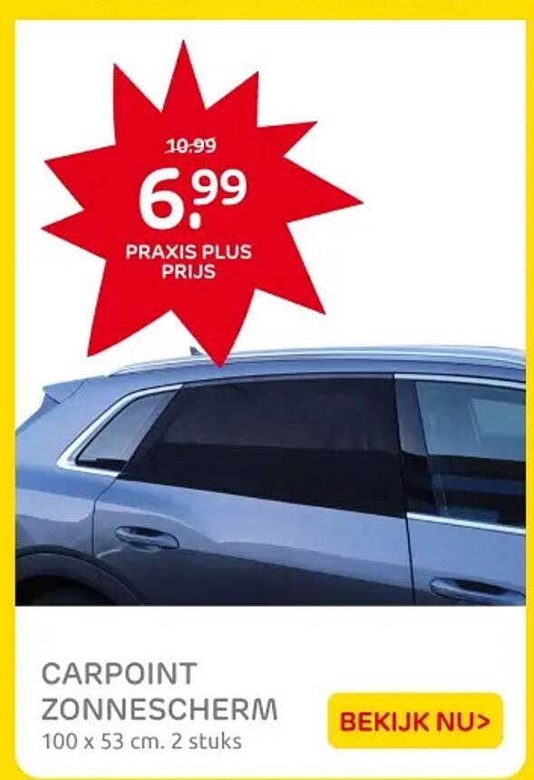 CARPOINT ZONNESCHERM