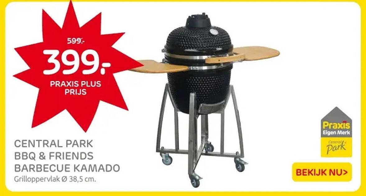CENTRAL PARK BBQ & FRIENDS BARBECUE KAMADO