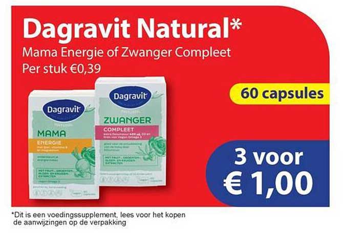 Dagavit Natural* Mama Energie of Zwanger Compleet