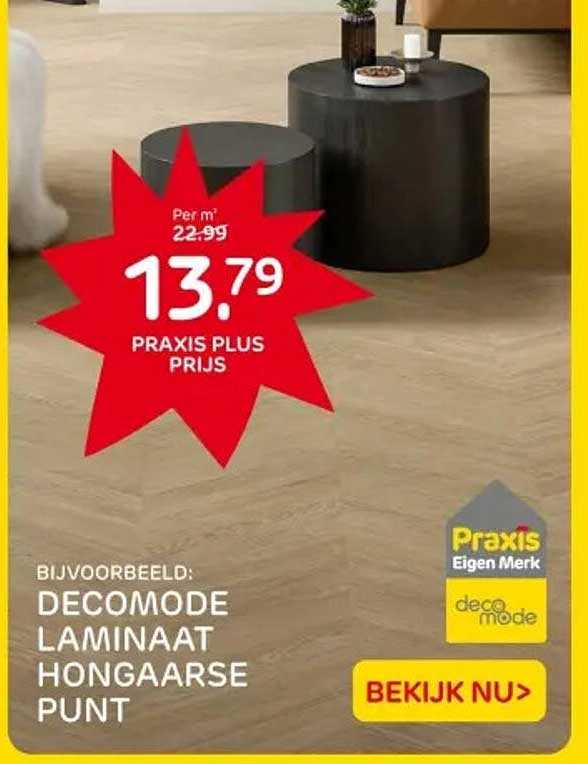 DECOMODE LAMINAAT HONGAARSE PUNT