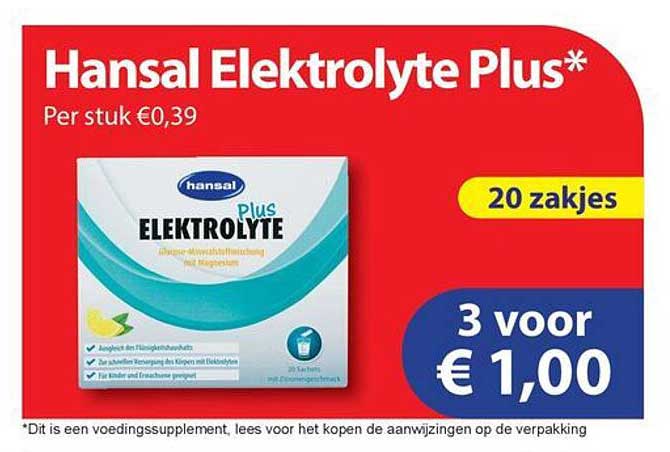 Hansal Elektrolyte Plus*