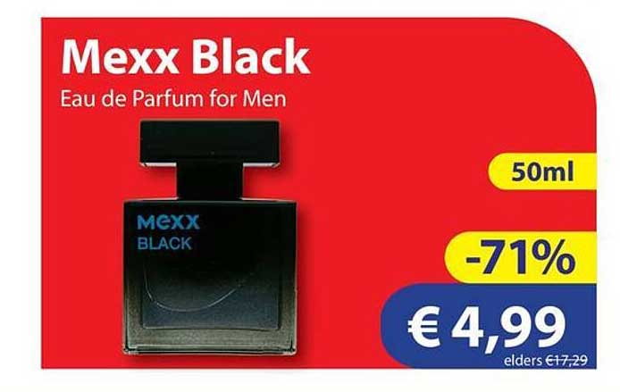 Mexx Black Eau de Parfum for Men 50ml