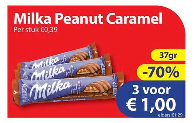 Milka Peanut Caramel