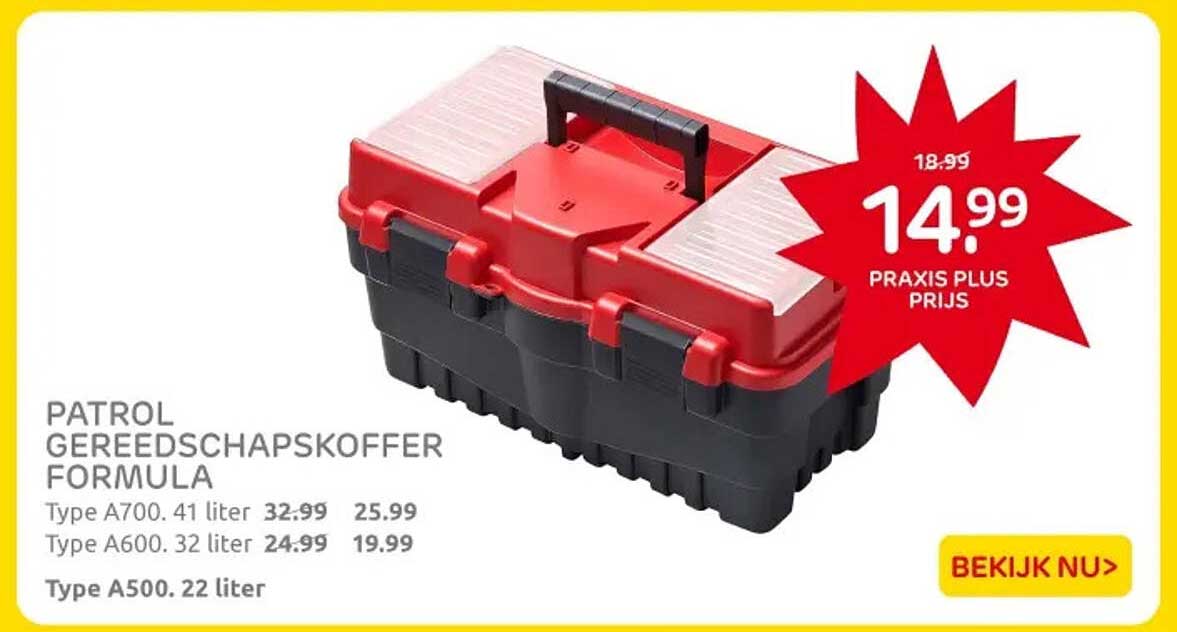 PATROL GEREEDSCHAPSKOFFER FORMULA