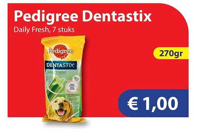 Pedigree Dentastix Daily Fresh, 7 stuks