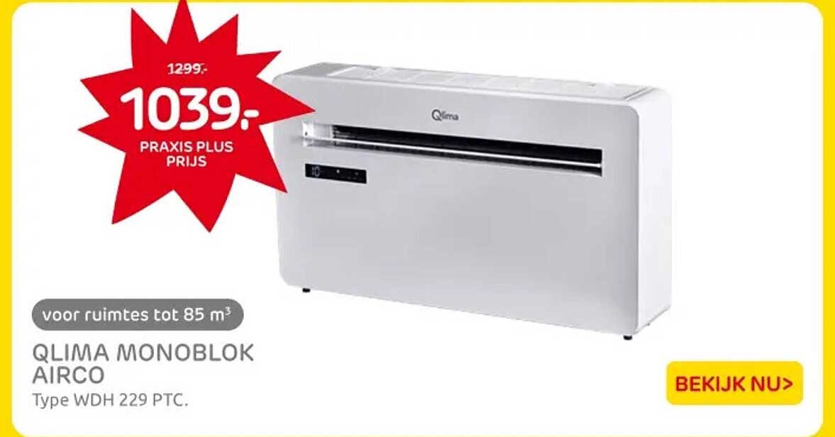 QLIMA MONOBLOK AIRCO Type WDH 229 PTC