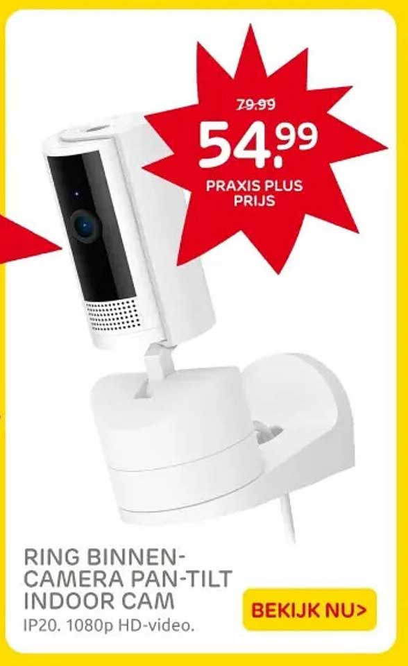 RING BINNEN-CAMERA PAN-TILT INDOOR CAM