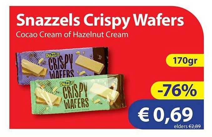 Snazzels Crispy Wafers