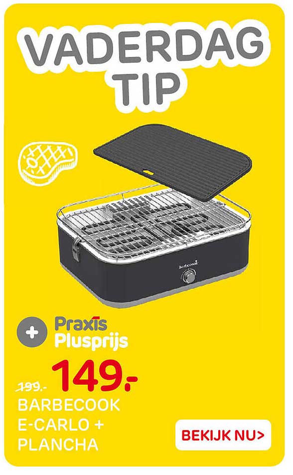 BARBECOOK E-CARLO + PLANCHA