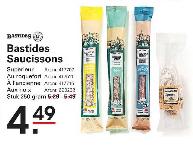 Bastides Saucissons