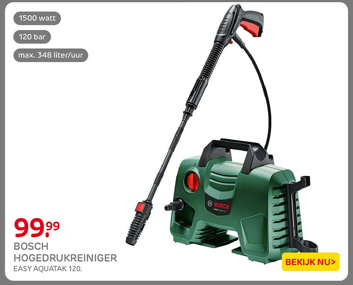 BOSCH HOGEDRUKREINIGER EASY AQUATAK 120.