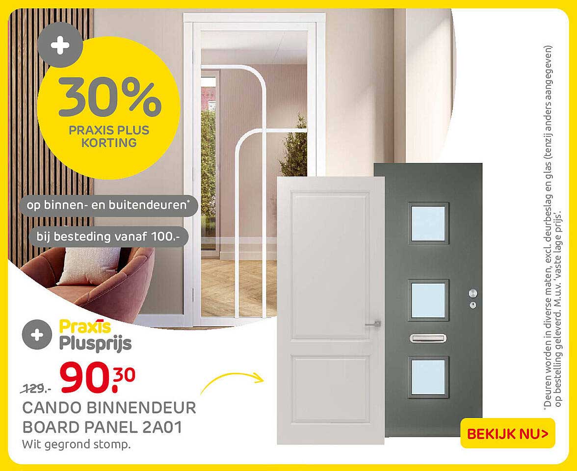 CANDO BINNENDEUR BOARD PANEL 2A01