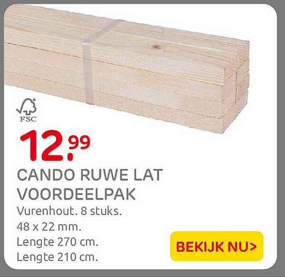CANDO RUWE LAT VOORDEELPAK