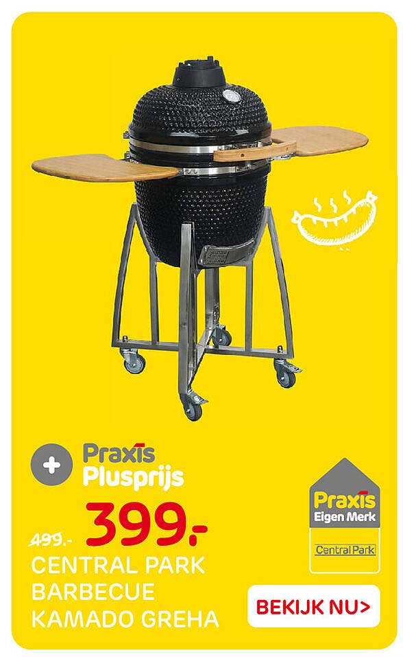 CENTRAL PARK BARBECUE KAMADO GREHA