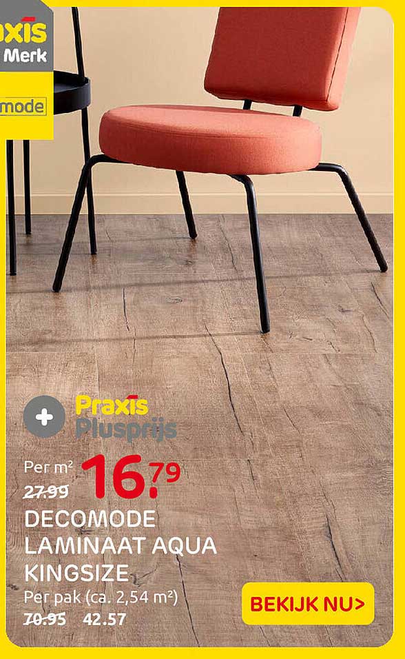 DECOMODE LAMINAAT AQUA KINGSIZE