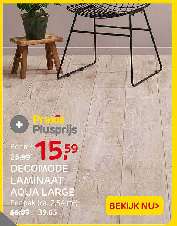 DECOMODE LAMINAAT AQUA LARGE