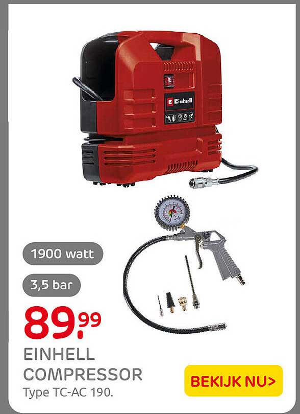 EINHELL COMPRESSOR Type TC-AC 190.