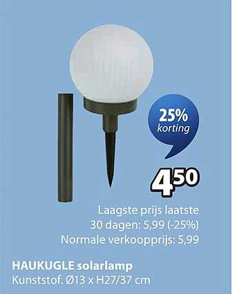 HAUKUGLE solarlamp