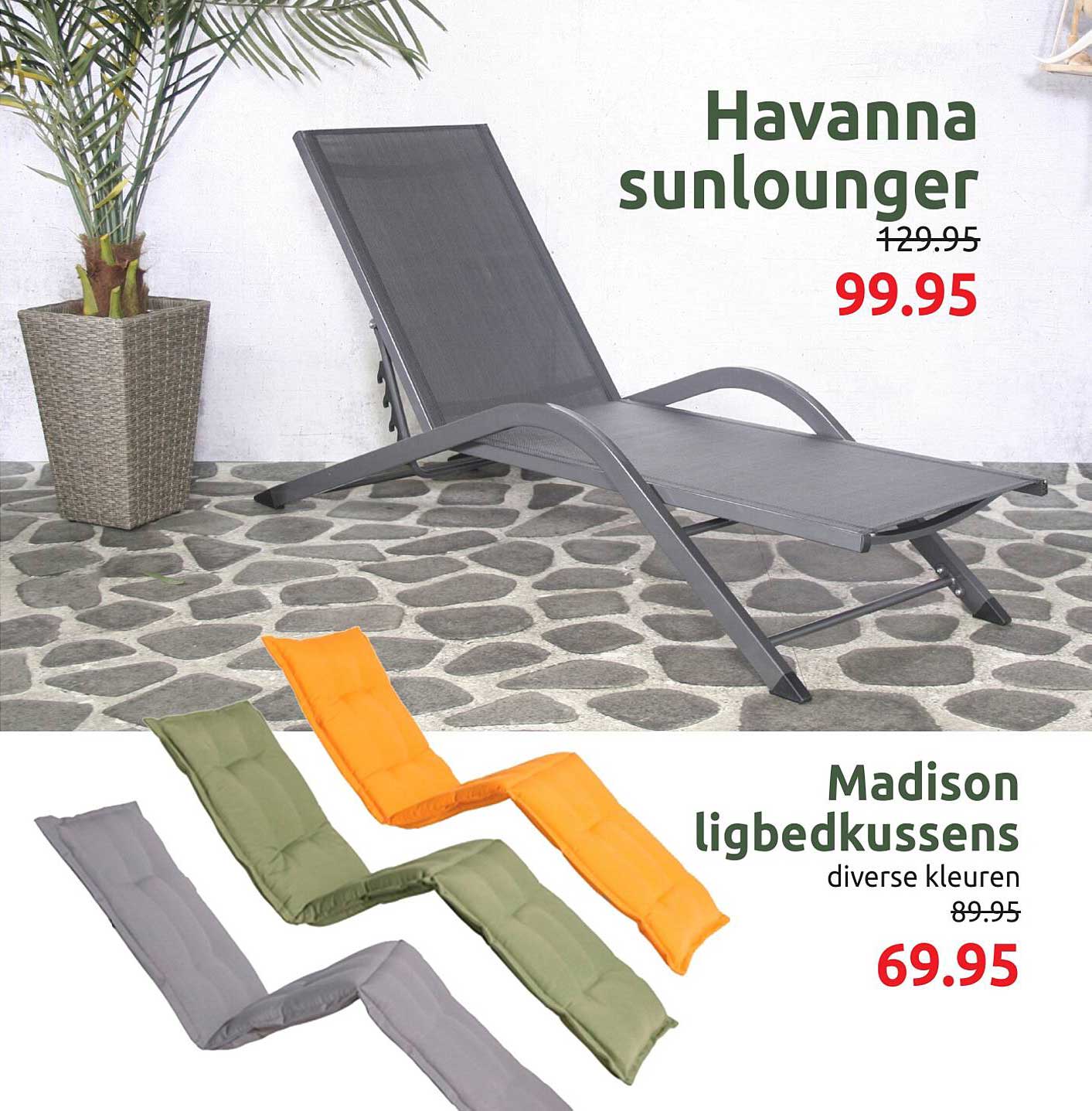 Havanna sunlounger