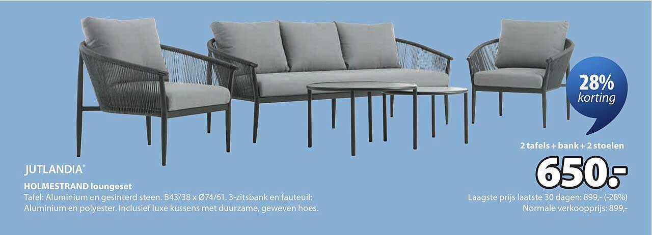HOLMESTRAND loungeset