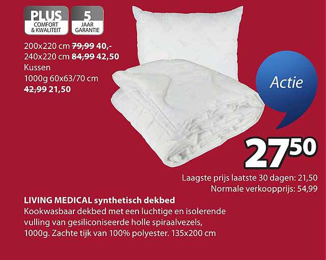 LIVING MEDICAL synthetisch dekbed