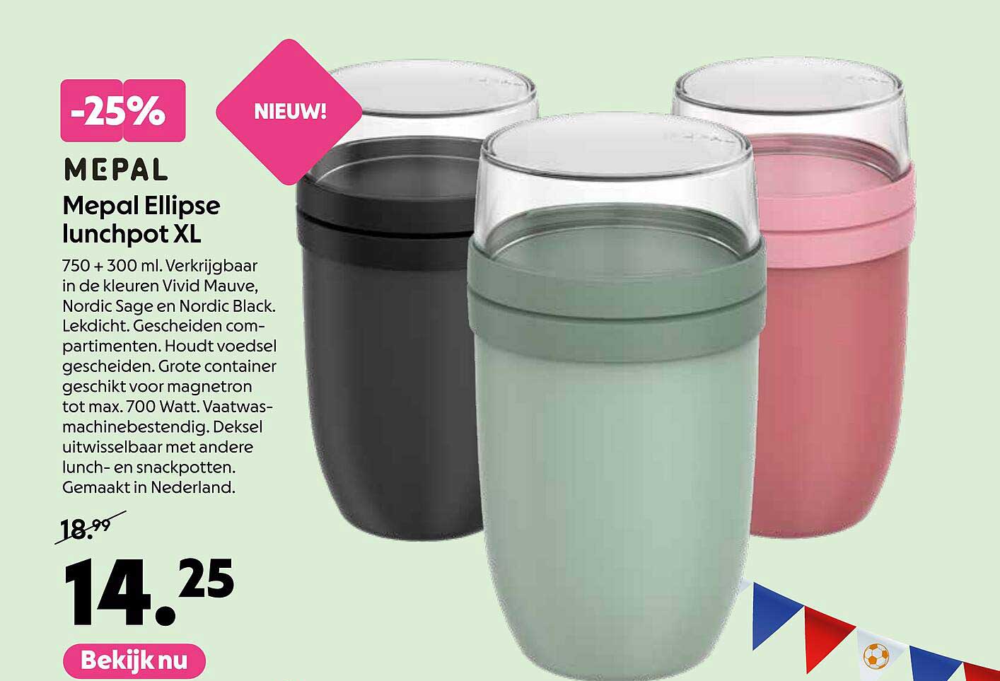Mepal Ellipse lunchpot XL