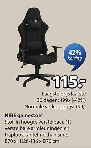 NIBE gamestoel