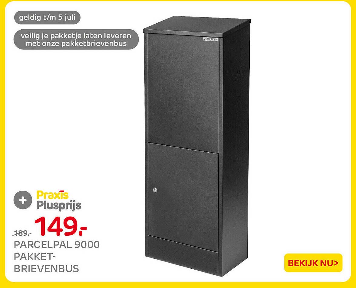 PARCELPAL 9000 PAKKETBRIEVENBUS