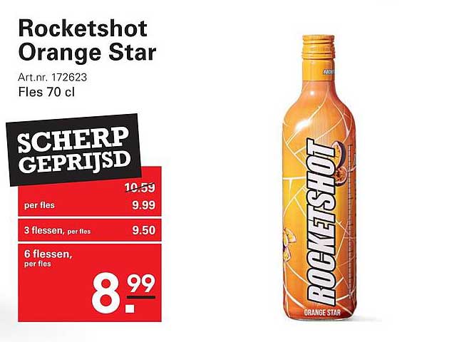 Rocketshot Orange Star