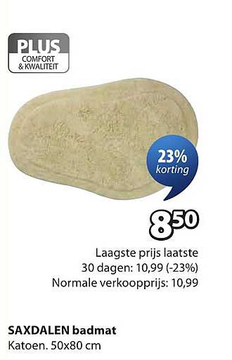 SAXDALEN badmat