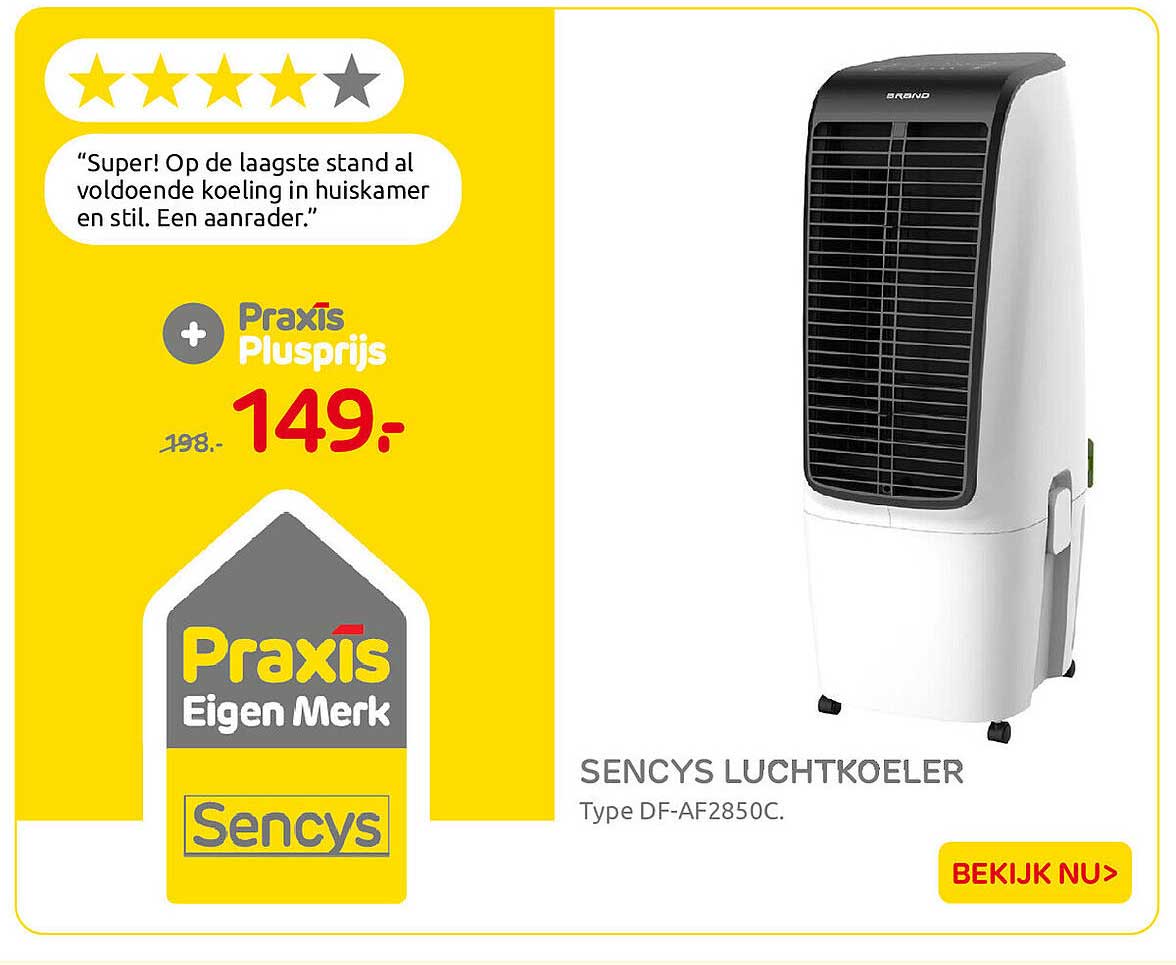 Sencys luchtkoeler